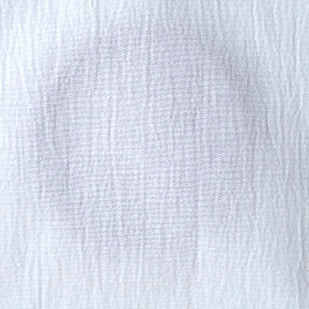 Leichte Baumwolle Crinkle Cotton weiß